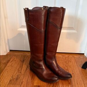 Frye Women's Brown Leather Knee-High Boots